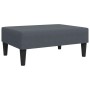 Reposapiés de terciopelo gris oscuro 77x55x31 cm de , Otomanas - Ref: Foro24-379558, Precio: 56,89 €, Descuento: %