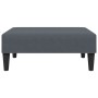 Reposapiés de terciopelo gris oscuro 77x55x31 cm de , Otomanas - Ref: Foro24-379558, Precio: 56,89 €, Descuento: %