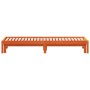 Sofá cama nido madera maciza de pino marrón cera 80x200 cm de , Camas y somieres - Ref: Foro24-844403, Precio: 128,11 €, Desc...