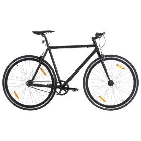 Bicicleta de piñón fijo negro 700c 59 cm de , Bicicletas - Ref: Foro24-92251, Precio: 341,12 €, Descuento: %