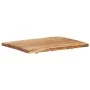 Solid acacia wood table top 80x(50-60)x3.8 cm by vidaXL, Table tops - Ref: Foro24-286330, Price: 98,51 €, Discount: %