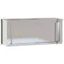 Armario de pared de cocina puertas correderas acero inoxidable de , Recipiente para comida - Ref: Foro24-376443, Precio: 228,...