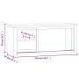 Armario de pared de cocina puertas correderas acero inoxidable de , Recipiente para comida - Ref: Foro24-376443, Precio: 228,...