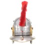 Réplica de casco de soldado romano rol en vivo acero plateado de vidaXL, Armas coleccionables - Ref: Foro24-286217, Precio: 1...