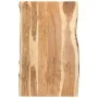 Solid acacia wood table top 100x(50-60)x3.8 cm by vidaXL, Table tops - Ref: Foro24-286332, Price: 175,11 €, Discount: %