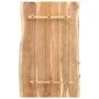Superficie de mesa de madera maciza de acacia 100x(50-60)x3,8 cm de vidaXL, Tableros para mesas - Ref: Foro24-286332, Precio:...