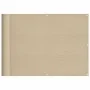 Pantalla de balcón 100% poliéster Oxford beige 75x700 cm de , Sombrillas - Ref: Foro24-4000172, Precio: 29,95 €, Descuento: %