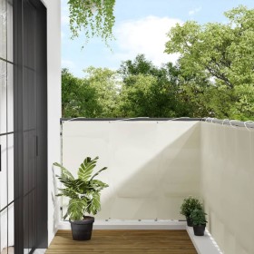Pantalla de balcón 100% poliéster Oxford crema 120x800 cm de , Sombrillas - Ref: Foro24-4000208, Precio: 34,52 €, Descuento: %