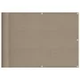 Pantalla de balcón 100% poliéster Oxford taupé 75x800 cm de , Sombrillas - Ref: Foro24-4000236, Precio: 30,10 €, Descuento: %