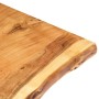 Superficie de mesa madera maciza de acacia 118x(50-60)x2,5 cm de vidaXL, Tableros para mesas - Ref: Foro24-286333, Precio: 15...