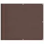 Pantalla de balcón 100% poliéster Oxford marrón 90x800 cm de , Sombrillas - Ref: Foro24-4000390, Precio: 34,58 €, Descuento: %