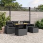 Set de sofás de jardín 6 piezas y cojines ratán sintético negro de , Conjuntos de jardín - Ref: Foro24-3275582, Precio: 398,1...