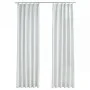 Cortinas opacas con ganchos 2 piezas blanco crudo 140x175 cm de vidaXL, Cortinas y visillos - Ref: Foro24-134485, Precio: 36,...