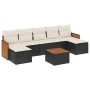 Set de sofás de jardín 8 piezas y cojines ratán sintético negro de , Conjuntos de jardín - Ref: Foro24-3227918, Precio: 402,8...