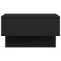 Mesita de noche de pared negra de vidaXL, Mesitas de noche - Ref: Foro24-810937, Precio: 40,63 €, Descuento: %
