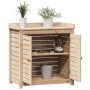Mesa de plantación con estantes madera pino 82,5x50x86,5 cm de , Soportes para macetas - Ref: Foro24-832417, Precio: 158,96 €...