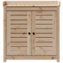 Mesa de plantación con estantes madera pino 82,5x50x86,5 cm de , Soportes para macetas - Ref: Foro24-832417, Precio: 158,96 €...
