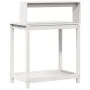 Mesa plantación con estantes madera pino blanco 82,5x50x109,5cm de , Soportes para macetas - Ref: Foro24-832408, Precio: 74,4...