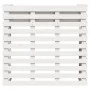 Mesa alta de bar de jardín madera pino blanco 113,5x50x103 cm de , Mesas de jardín - Ref: Foro24-832531, Precio: 162,22 €, De...