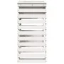 Mesa alta de bar de jardín madera pino blanco 113,5x50x103 cm de , Mesas de jardín - Ref: Foro24-832531, Precio: 162,22 €, De...
