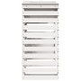 Mesa alta de bar de jardín madera pino blanco 113,5x50x103 cm de , Mesas de jardín - Ref: Foro24-832531, Precio: 170,36 €, De...
