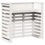 Mesa alta de bar de jardín madera pino blanco 113,5x50x103 cm de , Mesas de jardín - Ref: Foro24-832531, Precio: 162,22 €, De...