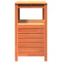 Mesa plantación con estantes madera pino marrón 82,5x45x81 cm de , Soportes para macetas - Ref: Foro24-844637, Precio: 139,28...