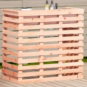 Mesa alta bar de jardín madera maciza Douglas 113,5x50x103 cm de , Mesas de jardín - Ref: Foro24-832533, Precio: 143,88 €, De...