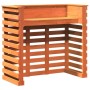 Mesa alta bar de jardín madera pino marrón cera 113,5x50x103 cm de , Mesas de jardín - Ref: Foro24-844640, Precio: 154,18 €, ...
