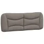 Estructura de cama con luces LED tela gris taupe 180x200 cm de , Camas y somieres - Ref: Foro24-3213722, Precio: 272,47 €, De...