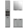 Set de muebles de baño 3 pzas madera contrachapada gris sonoma de , Muebles de baño - Ref: Foro24-3115882, Precio: 205,47 €, ...