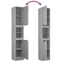 Set de muebles de baño 3 pzas madera contrachapada gris sonoma de , Muebles de baño - Ref: Foro24-3115882, Precio: 205,47 €, ...