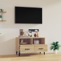 Mueble para TV madera contrachapada roble ahumado 80x36x50 cm de , Muebles TV - Ref: Foro24-812594, Precio: 65,57 €, Descuent...