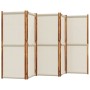 Biombo divisor de 5 paneles gris claro 350x180 cm de , Divisores de ambientes - Ref: Foro24-4003357, Precio: 165,43 €, Descue...