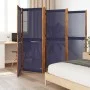 Biombo divisor de 6 paneles azul oscuro 420x180 cm de , Divisores de ambientes - Ref: Foro24-4003362, Precio: 158,39 €, Descu...