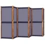 Biombo divisor de 6 paneles azul oscuro 420x180 cm de , Divisores de ambientes - Ref: Foro24-4003362, Precio: 158,39 €, Descu...