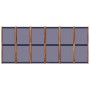 Biombo divisor de 6 paneles azul oscuro 420x180 cm de , Divisores de ambientes - Ref: Foro24-4003362, Precio: 160,63 €, Descu...