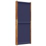Biombo divisor de 4 paneles azul oscuro 280x180 cm de , Divisores de ambientes - Ref: Foro24-4003360, Precio: 116,99 €, Descu...