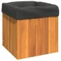 Jardinera de madera maciza de acacia 25x25x25 cm de , Maceteros y jardineras - Ref: Foro24-366500, Precio: 31,30 €, Descuento: %