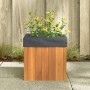 Jardinera de madera maciza de acacia 25x25x25 cm de , Maceteros y jardineras - Ref: Foro24-366500, Precio: 31,93 €, Descuento: %