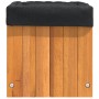 Jardinera de madera maciza de acacia 25x25x25 cm de , Maceteros y jardineras - Ref: Foro24-366500, Precio: 31,93 €, Descuento: %