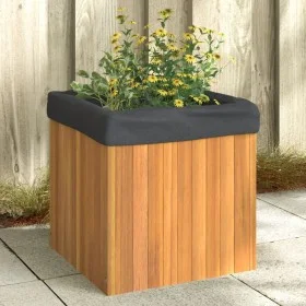 Jardinera de madera maciza de acacia 45x45x45 cm de , Maceteros y jardineras - Ref: Foro24-366502, Precio: 81,43 €, Descuento: %