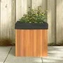 Jardinera de madera maciza de acacia 45x45x45 cm de , Maceteros y jardineras - Ref: Foro24-366502, Precio: 81,43 €, Descuento: %