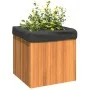 Jardinera de madera maciza de acacia 45x45x45 cm de , Maceteros y jardineras - Ref: Foro24-366502, Precio: 81,43 €, Descuento: %