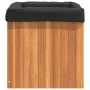 Jardinera de madera maciza de acacia 45x45x45 cm de , Maceteros y jardineras - Ref: Foro24-366502, Precio: 81,43 €, Descuento: %