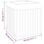 Jardinera de madera maciza de acacia 45x45x45 cm de , Maceteros y jardineras - Ref: Foro24-366502, Precio: 82,80 €, Descuento: %