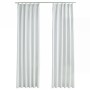 Cortinas opacas con ganchos 2 piezas blanco crudo 140x225 cm de vidaXL, Cortinas y visillos - Ref: Foro24-134486, Precio: 38,...
