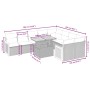 Set de sofás de jardín 10 pzas cojines ratán sintético negro de , Conjuntos de jardín - Ref: Foro24-3274114, Precio: 653,90 €...