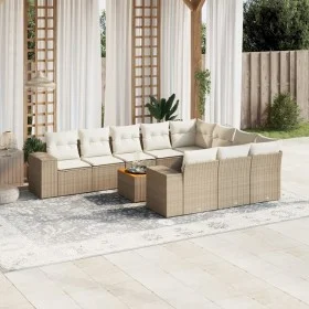 11-piece garden sofa set with beige synthetic rattan cushions by , Garden sets - Ref: Foro24-3257955, Price: 746,84 €, Discou...