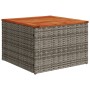 Set de sofás de jardín 8 pzas y cojines ratán sintético gris de , Conjuntos de jardín - Ref: Foro24-3255906, Precio: 453,48 €...